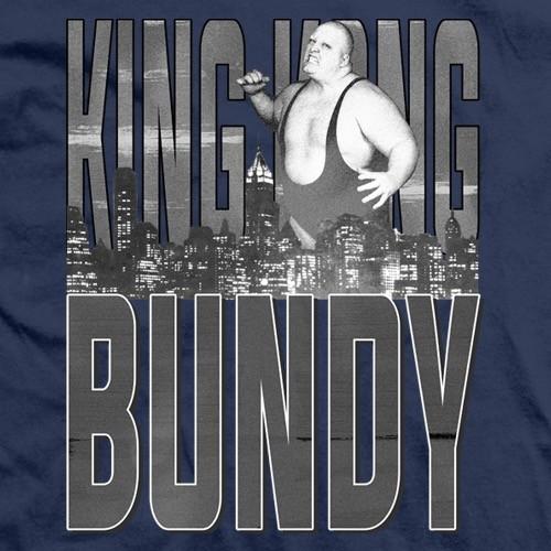 キングコング・バンディ Tシャツ「KING KONG BUNDY Kong City Tシャツ」 アメリカ直輸入プロレスTシャツ｜freebirds｜02