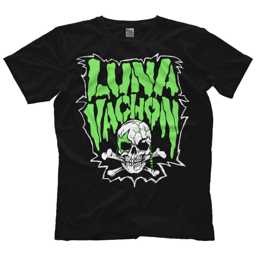 ルナ・バション Tシャツ「LUNA VACHON Clash クルーネック Tシャツ（ブラック）」アメリカ直輸入プロレスTシャツ｜freebirds