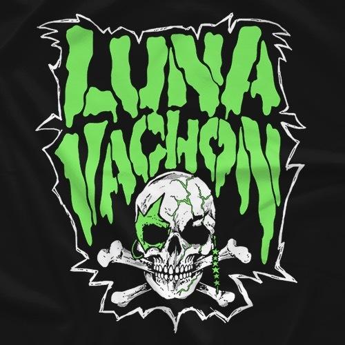 ルナ・バション Tシャツ「LUNA VACHON Clash クルーネック Tシャツ（ブラック）」アメリカ直輸入プロレスTシャツ｜freebirds｜02