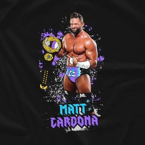 マット・カルドナ（ザック・ライダー） Tシャツ「MATT CARDONA
