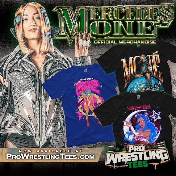 メルセデス・モネ（サーシャ・バンクス）Tシャツ「MERCEDES MONE Mo