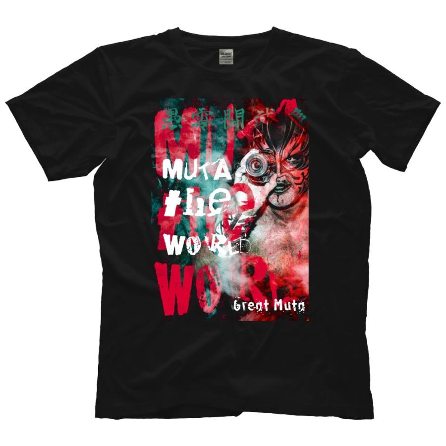 海外お取り寄せ 武藤敬司 グレート ムタ Tシャツ 米直輸入tシャツ Muta The World Red Ver Tシャツ 並行輸入品 Muto Tshirt 3 アメリカンプロレスショップ フリーバーズ 通販 Yahoo ショッピング