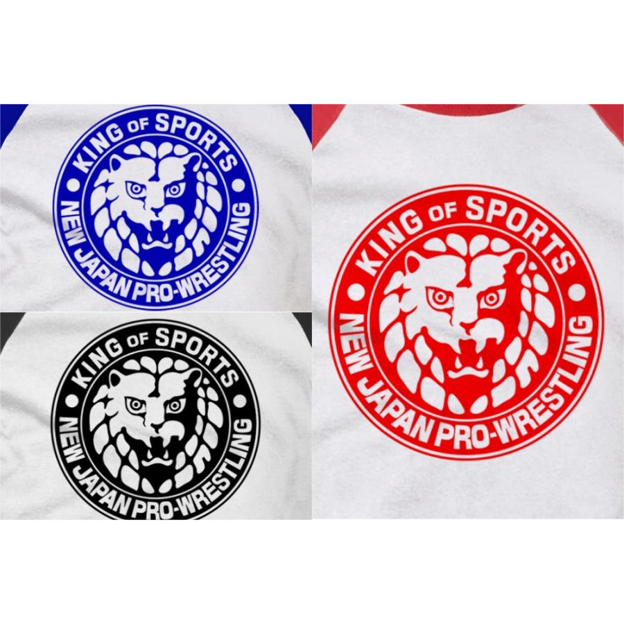 新日本プロレス 海外生産 輸入Tシャツ「NJPW ライオンマーク