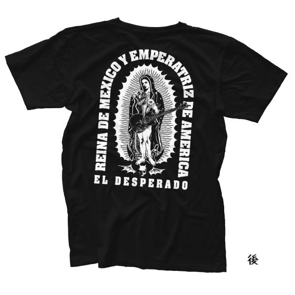 新日本プロレス エル・デスペラード 海外生産 輸入Tシャツ「NJPW EL DESPERADO Estillo Mexicano Tシャツ（バックプリントあり）」並行輸入品 半袖Tシャツ｜freebirds｜02