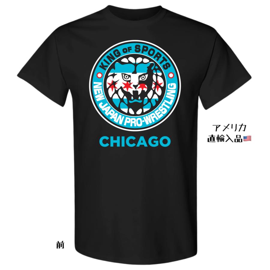 新日本プロレス 海外生産 輸入Tシャツ「NJPW LIONMARK ライオン 新日本プロレス 海外生産 輸入Tシャツ「NJPW LIONMARK ライオン