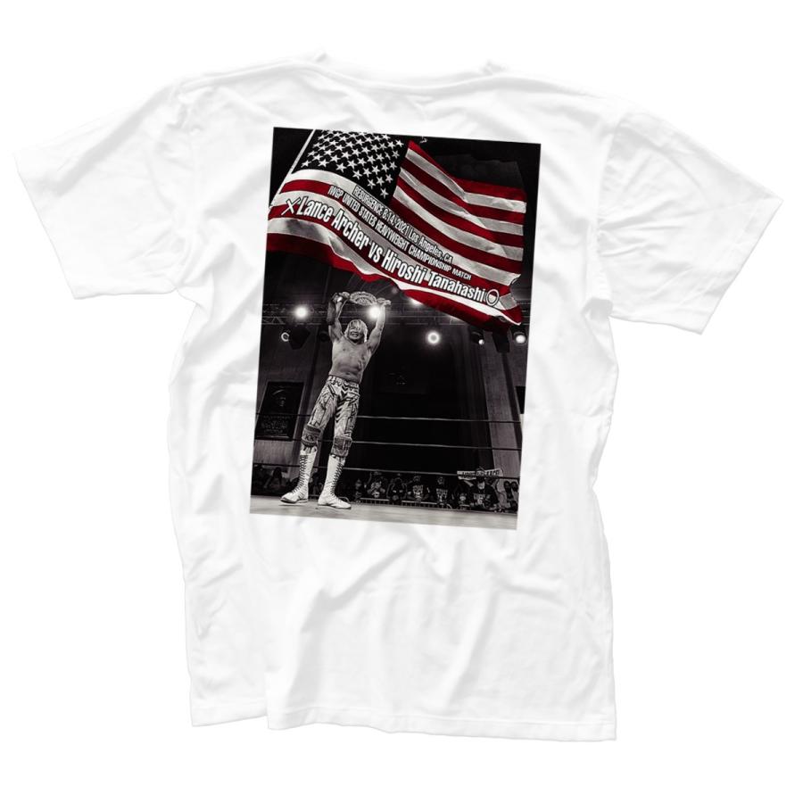 新日本プロレス 海外生産 直輸入 Tシャツ「NJPW 棚橋弘至 IWGP US
