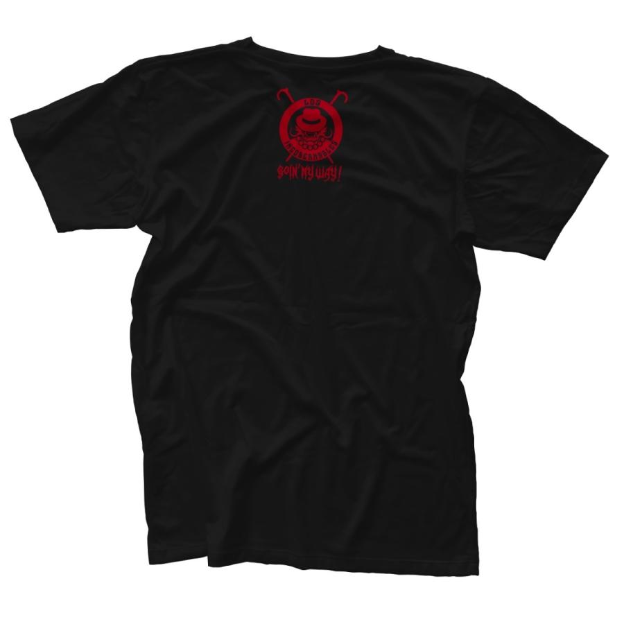 新日本プロレス 海外生産 直輸入 Tシャツ「NJPW 鷹木信悟  Burning Rampage Dragon Tシャツ（バックプリントあり）」アメリカ直輸入Tシャツ｜freebirds｜02