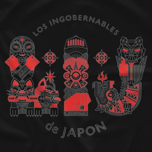 ロス・インゴベルナブレス・デ・ハポン 新日本プロレス 海外生産 Tシャツ「 Almas de Los Ingobernables De Japon Tシャツ（バックプリントあり）」《並行輸入》｜freebirds｜03