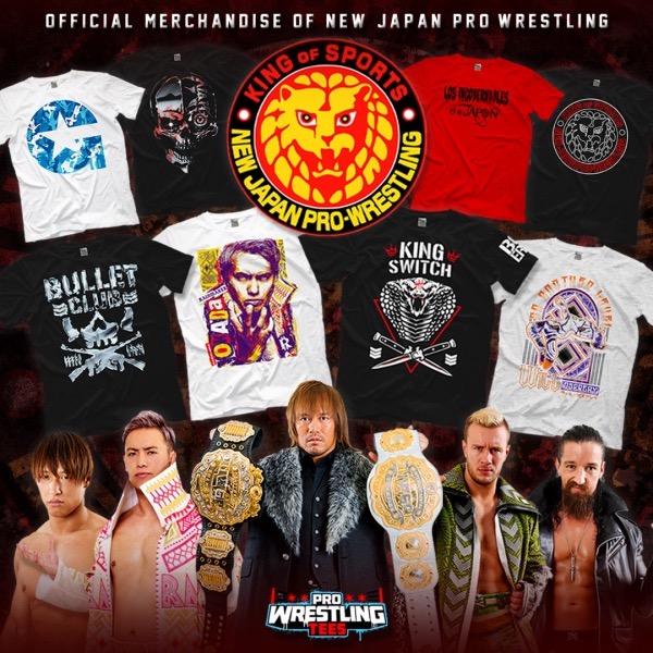 ELP エル・ファンタズモ 新日本プロレス 海外生産 輸入Tシャツ