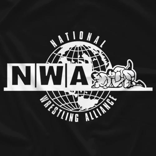 NWA Tシャツ「NWA（National Wrestling Alliance）NWA ロゴ クルー