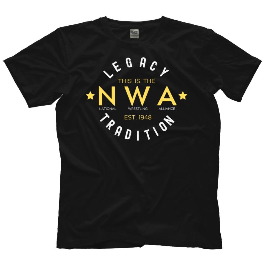 NWA Tシャツ「NWA（National Wrestling Alliance）NWA Legacy