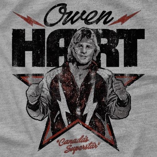 カルガリーの天才児” オーエン・ハート Tシャツ「OWEN HART カルガリーの天才児” オーエン・ハート Tシャツ「OWEN HART