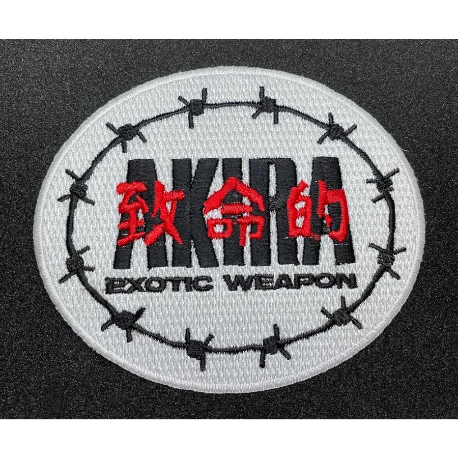 刺繍アイロンワッペン「AKIRA Exotic Weapon アメリカン 刺繍アイロンワッペン「AKIRA Exotic Weapon アメリカン