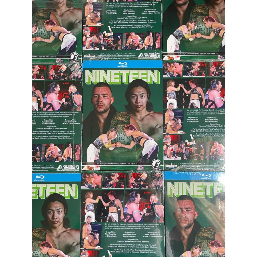 PWG ブルーレイ「Nineteen ナインティーン」（2022年7月3日