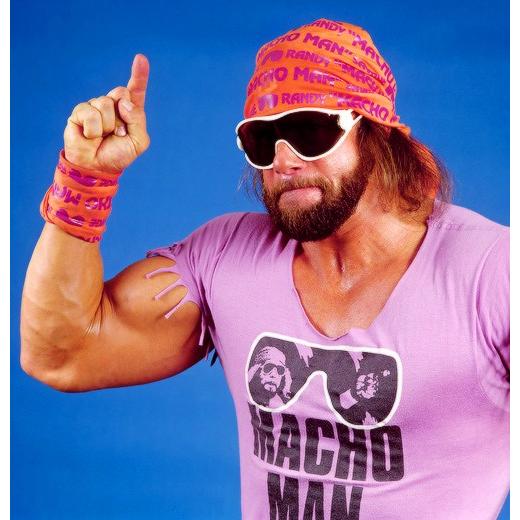 マッチョマン・ランディ・サベージ Tシャツ「MACHO MAN RANDY SAVAGE