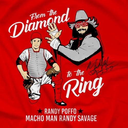 マッチョマン・ランディ・サベージ Tシャツ「MACHO MAN RANDY SAVAGE