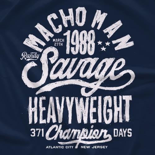 マッチョマン” ランディ・サベージ Tシャツ「MACHO MAN RANDY SAVAGE