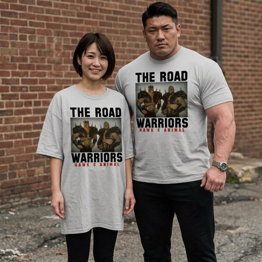 ロードウォリアーズ ROAD WARRIORS Tシャツ アメリカ直輸入 WWE NWA