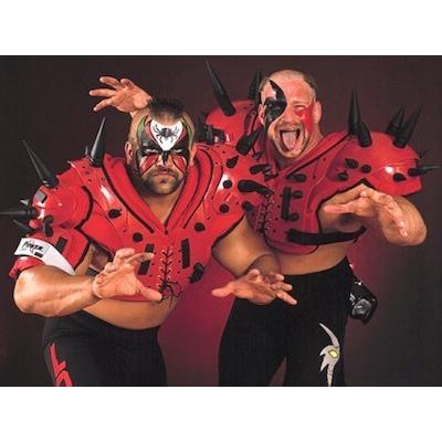 WWE  ロードウォーリアーズ　青アーマー WWE ロードウォーリアーズ 青アーマー