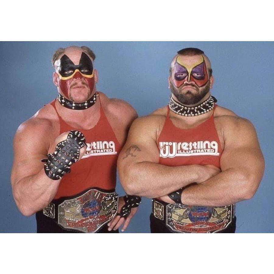 暴走戦士 ロード・ウォリアーズ Tシャツ「ROAD WARRIORS ホーク 暴走戦士 ロード・ウォリアーズ Tシャツ「ROAD WARRIORS ホーク
