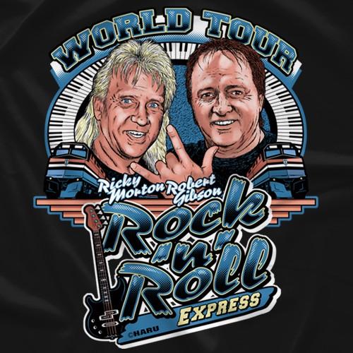 ロックンロール・エキスプレス Tシャツ「Rock N Roll Express Rock and
