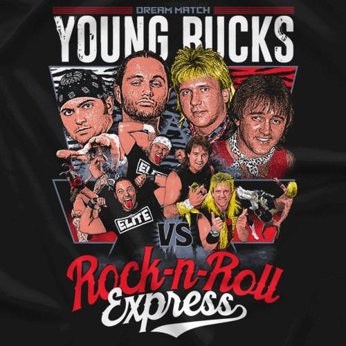 ロックンロール エキスプレス ヤングバックス Tシャツ Rock N Roll Express Rock N Roll Vs Young Bucks Tシャツ Rocknroll Tshirt 9 プロレスショップ フリーバーズ 通販 Yahoo ショッピング