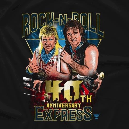 ロックンロール・エクスプレス Tシャツ「ROCK 'n' ROLL EXPRESS 40th