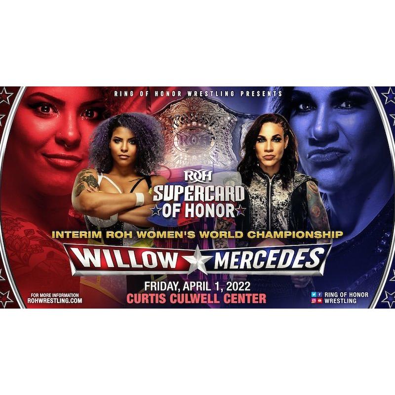 ROH 輸入盤DVD「Supercard Of Honor 2022《2枚組》」(2022年4月 ROH 輸入盤DVD「Supercard Of Honor 2022《2枚組》」(2022年4月