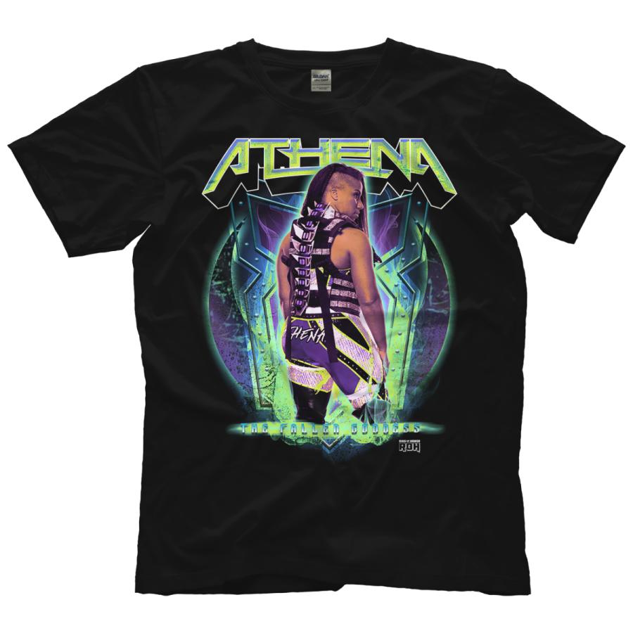 ROH アシーナ Tシャツ「ROH リング・オブ・オナー ATHENA Fallen 