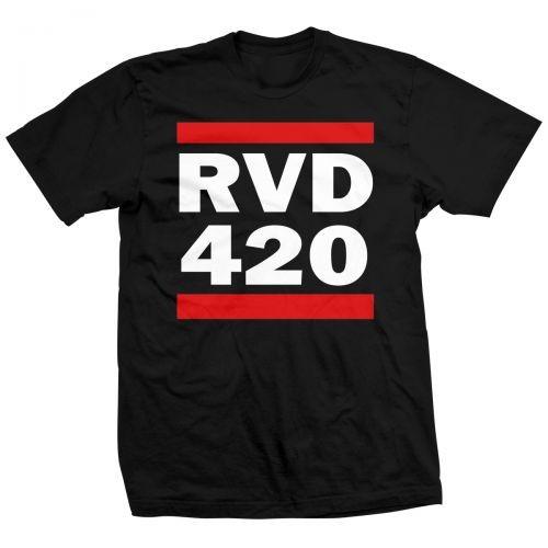 ロブ・ヴァン・ダム Tシャツ「ROB VAN DAM RVD 420 Tシャツ」ECW WWE 