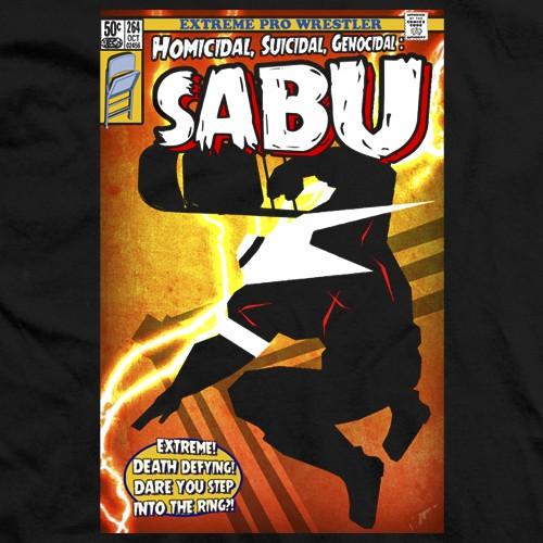 サブゥー Tシャツ「Sabu Comics Tシャツ」 アメリカ直輸入プロレスT