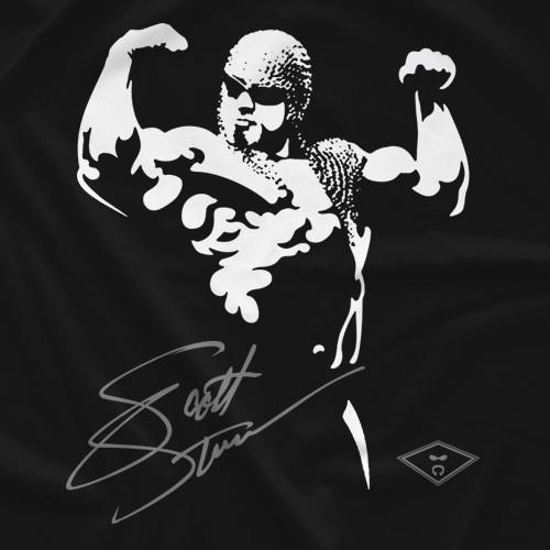 スコット・スタイナー Tシャツ「SCOTT STEINER Double Bicep ダブル 