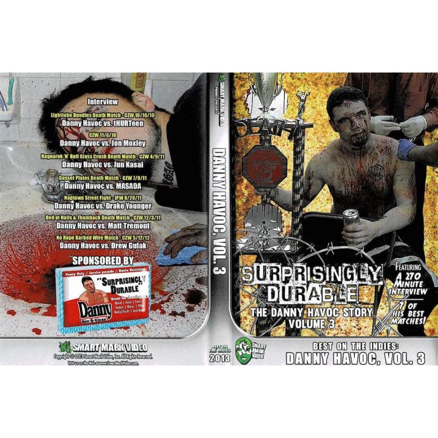 Smv Dvd Surprisingly Durable The Danny Havoc Story Vol 3 ダニー ハボックインタビュー 名勝負傑作選dvd 米直輸入dvd Ypt Or Id