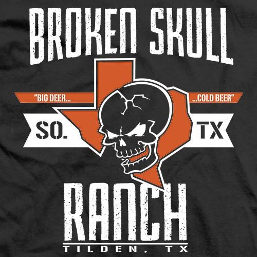 スティーブ・オースチン Tシャツ「Steve Austin Broken Skull Ranch T