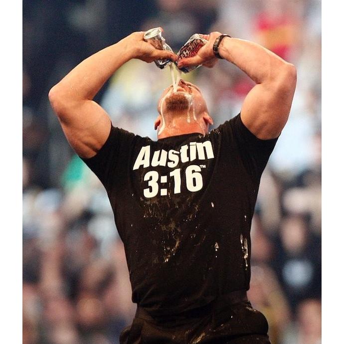 ストーンコールド・スティーブ・オースチン Tシャツ「STEVE AUSTIN