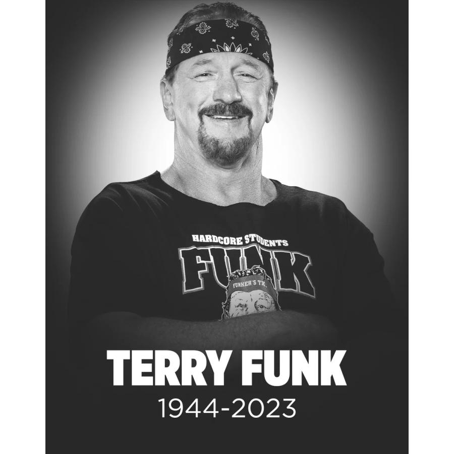 テリー・ファンク Tシャツ「TERRY FUNK Texas Bronco 1981 1981年の