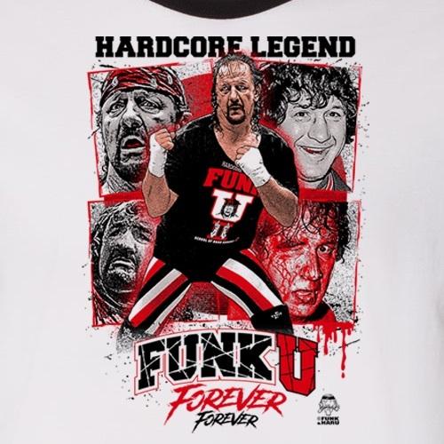 テキサスの荒馬” テリー・ファンクTシャツ「TERRY FUNK Hardcore