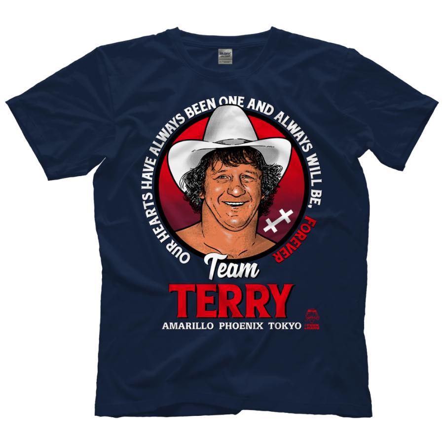 テキサスブロンコ” テリー・ファンク Tシャツ「TERRY FUNK Team テキサスブロンコ” テリー・ファンク Tシャツ「TERRY FUNK Team