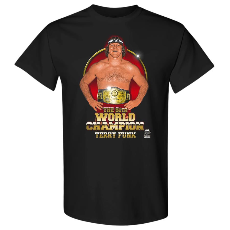 テキサスブロンコ” テリー・ファンク Tシャツ（輸入品）「TERRY FUNK