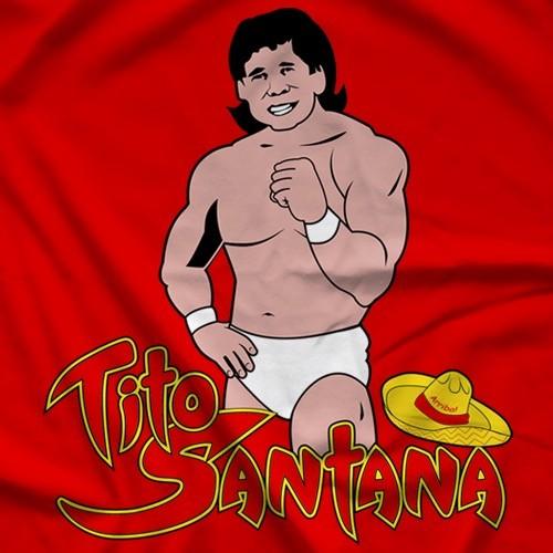ティト・サンタナ Tシャツ「TITO SANTANA Tito Santana Tシャツ」NWA