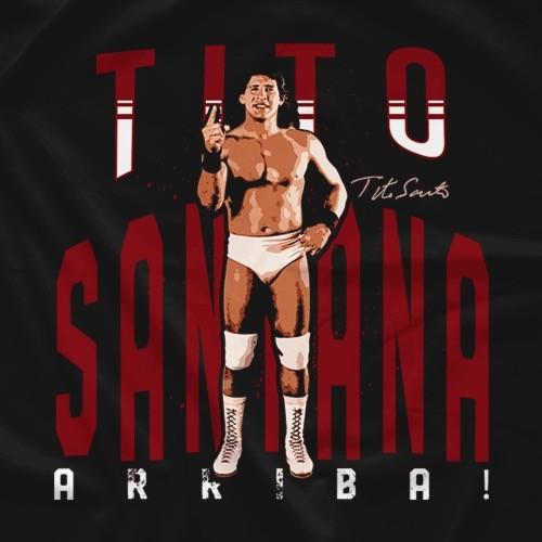 ティト・サンタナ Tシャツ「TITO SANTANA Tito Santana Retro Tシャツ