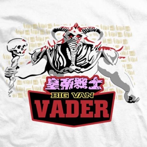 ビッグバン・ベイダー　Tシャツ　Mサイズ　皇帝戦士 皇帝戦士 ビッグバン・ベイダー Tシャツ「BIG VAN VADER Vader T