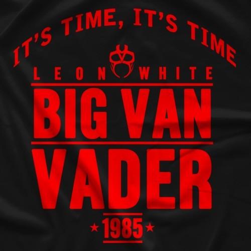 皇帝戦士 ビッグバン・ベイダー Tシャツ「BIG VAN VADER Vader Retro