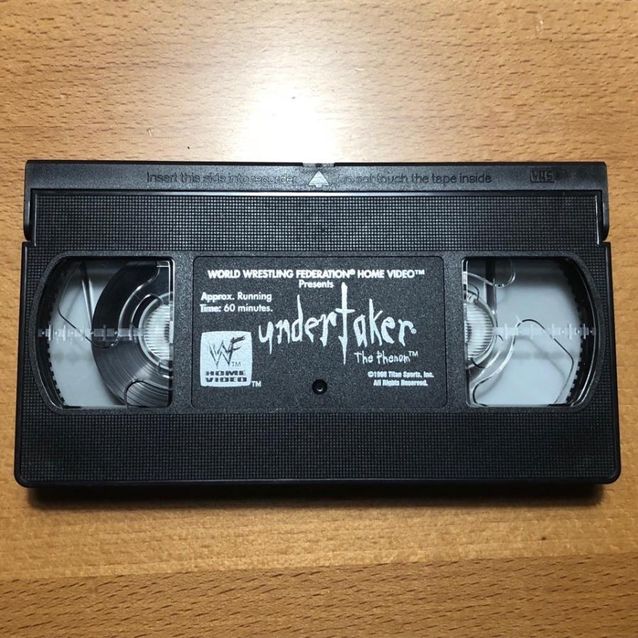 WWF（WWE）VHSビデオテープ「UNDERTAKER - The Phenom」プロレスビデオ
