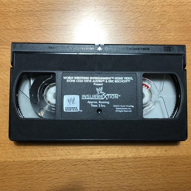 WWE VHSビデオテープ 特番「INSURREXTION 2003」（2003年6月7日