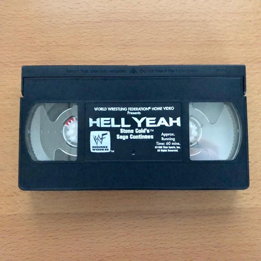 プロレスVHSビデオ WWF（WWE）VHSビデオテープ「HELL YEAH ストーン