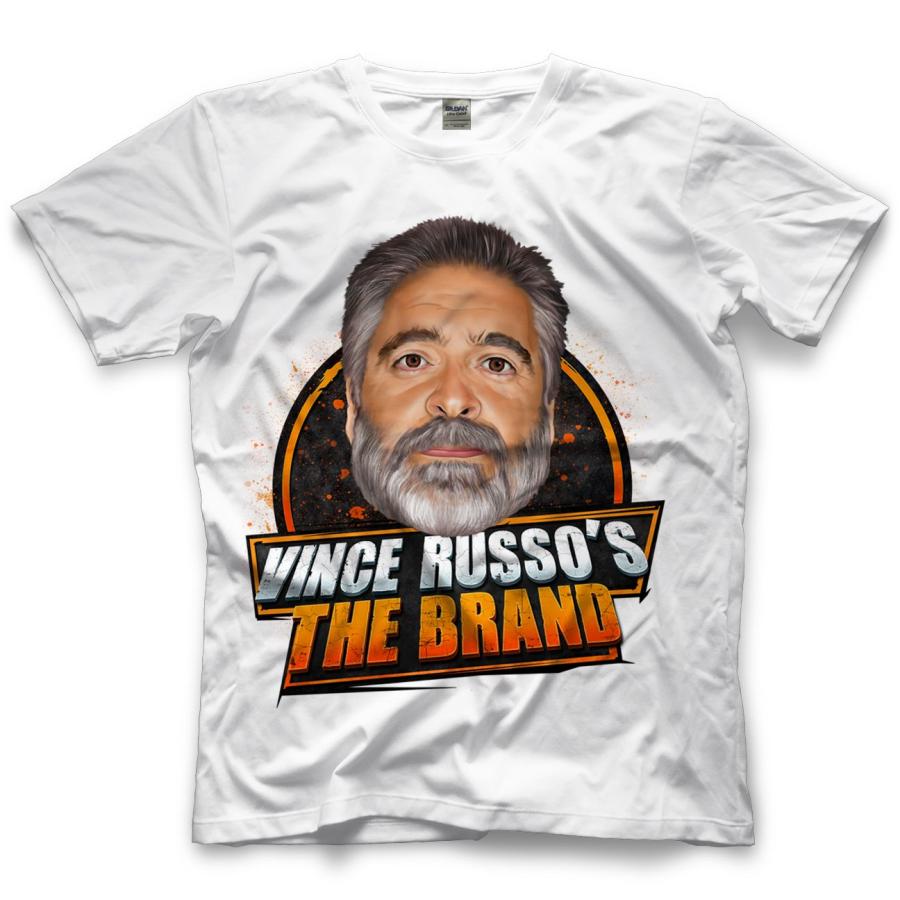 ビンス・ルッソー Tシャツ「VINCE RUSSO The Brand Tシャツ」アメリカ