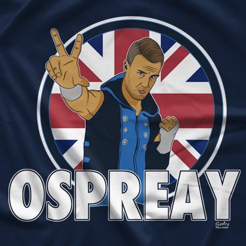 ウィル・オスプレイ メモリアルTシャツ Lサイズ 新日本プロレス AEW ドーム新商品を通販&水道橋店で先行発売！】ウィル・オスプレイTシャツ