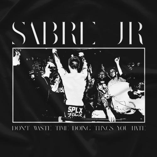 ザック・セイバー・ジュニア Tシャツ「ZACK SABRE Jr. Don't Waste