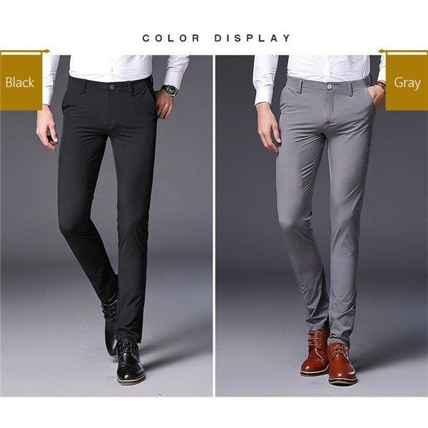 スラックス メンズ お洒落 テーパードパンツ スーツパンツ ビジネスパンツ スリム 細身 ウォッシャブル クールビズ 家庭で洗える スラックス 大きいサイズ 春夏 スラックス メンズ お洒落 テーパードパンツ スーツパンツ ビジネス